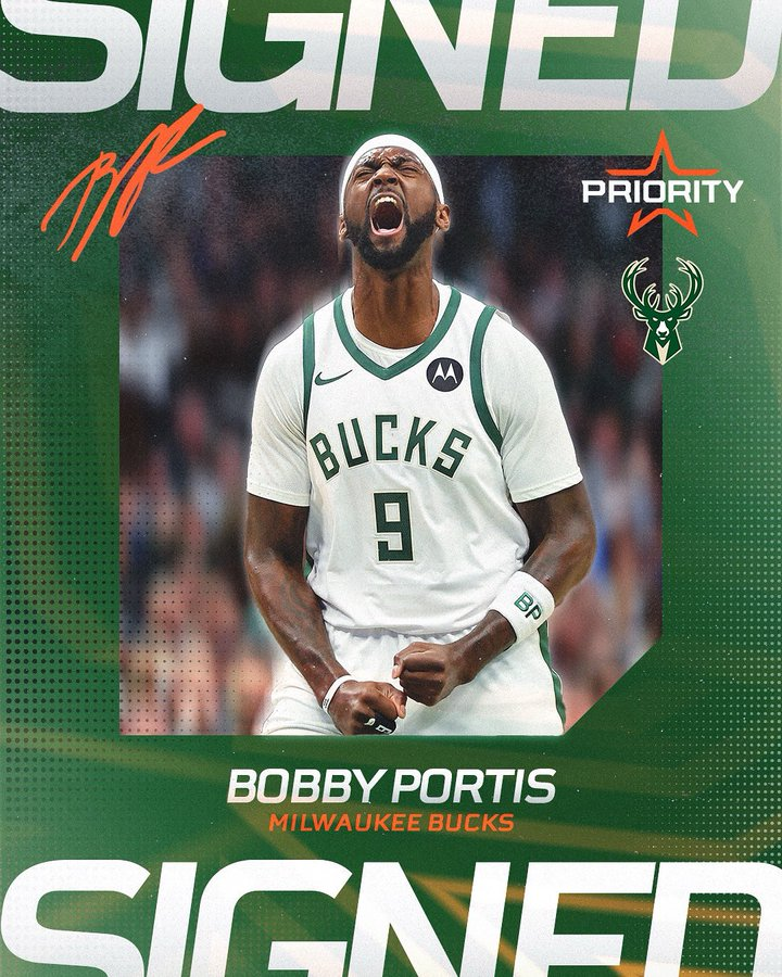 天博-3年4400万美元！经纪公司官宣：波蒂斯与雄鹿签下多年合同