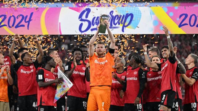 天博体育-“阿隆索时间”依旧有效！勒沃库森再次10打11捧杯